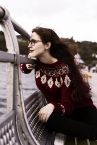 portrait einer frau